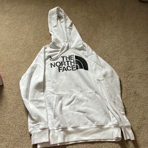 White North Face hoodie